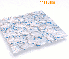 3d view of Presjeka