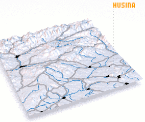 3d view of Husiná