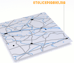 3d view of Otolice Podbielnia