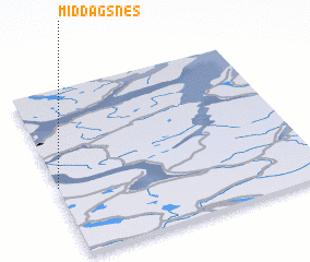 3d view of Middagsnes