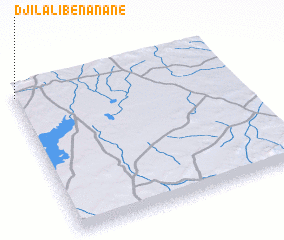 3d view of Djilali Ben Anane