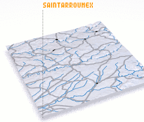 3d view of Saint-Arroumex