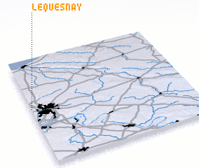 3d view of Le Quesnay