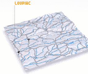 3d view of Loupiac