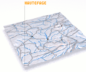 3d view of Hautefage