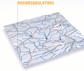 3d view of Rosiers-dʼÉgletons