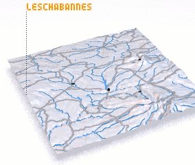 3d view of Les Chabannes