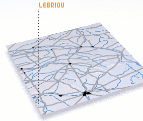 3d view of Le Briou