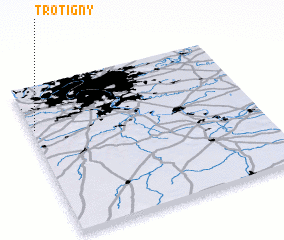 3d view of Trotigny