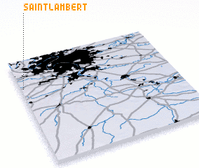 3d view of Saint-Lambert