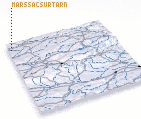 3d view of Marssac-sur-Tarn