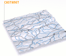 3d view of Castanet