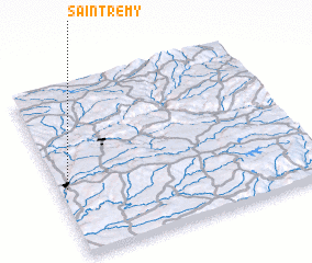 3d view of Saint-Rémy