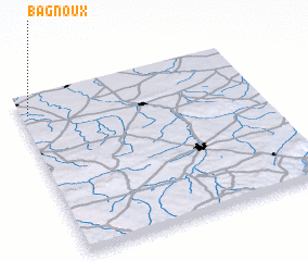 3d view of Bagnoux