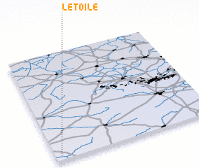 3d view of LʼÉtoile