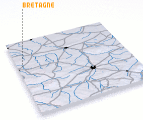 3d view of Bretagne