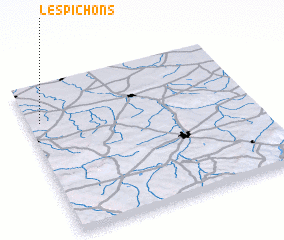 3d view of Les Pichons