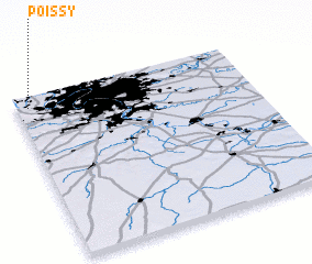 3d view of Poissy