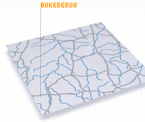 3d view of Bokérérou