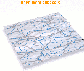 3d view of Verdun-en-Lauragais