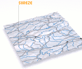 3d view of Sorèze