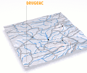 3d view of Drugeac