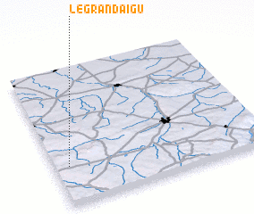 3d view of Le Grand Aigu