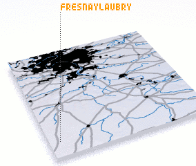 3d view of Fresnay-lʼAubry