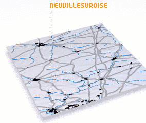 3d view of Neuville-sur-Oise