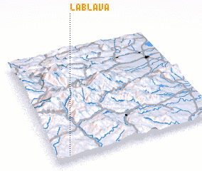 3d view of La Blava