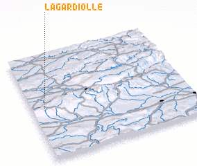 3d view of Lagardiolle