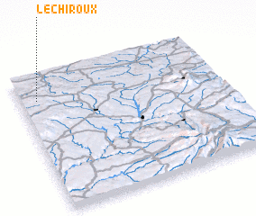 3d view of Le Chiroux
