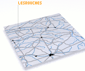 3d view of Les Rouches