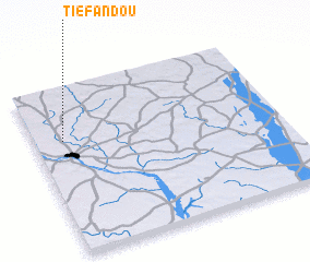 3d view of Tiéfandou