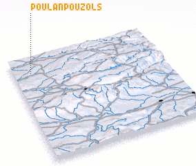 3d view of Poulan-Pouzols