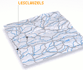 3d view of Les Clauzels