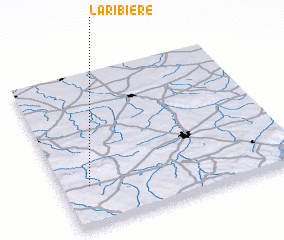 3d view of La Ribière