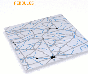 3d view of Férolles
