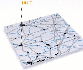 3d view of Tillé