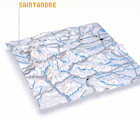 3d view of Saint-André