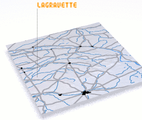 3d view of La Gravette