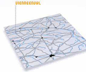 3d view of Vienne-en-Val