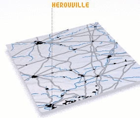 3d view of Hérouville