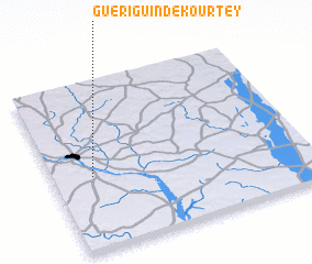 3d view of Guériguindé Kourtey