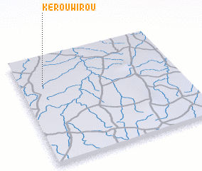 3d view of Kérou Wirou