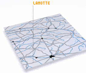 3d view of La Motte