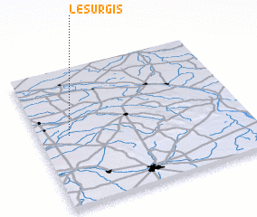 3d view of Le Surgis