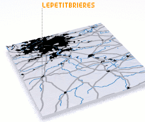 3d view of Le Petit Brières