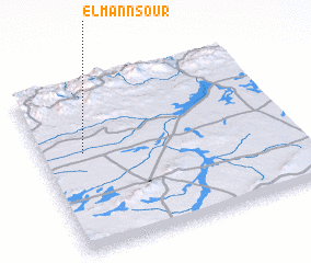 3d view of El Mannsour