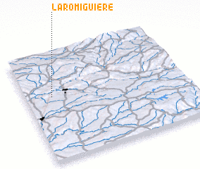 3d view of La Romiguière